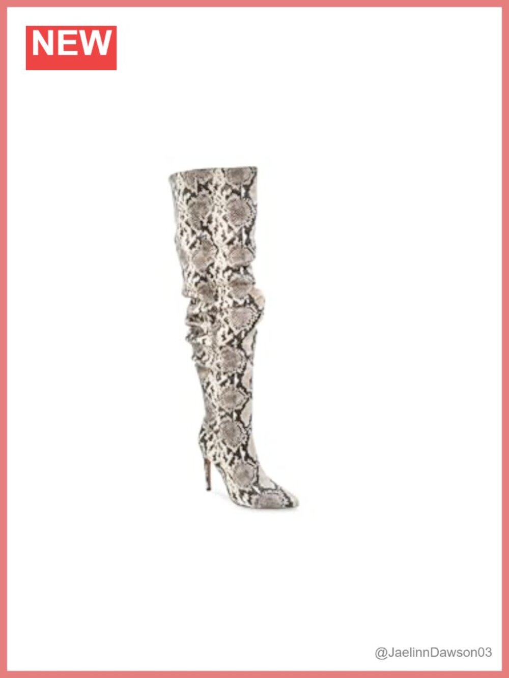 Leather Over the Knee Boots Pointed Toe Stiletto Heel